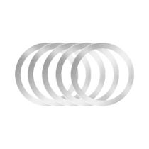 Anel De Metal Magnético Universal Em Aço Inoxidável Para Carregador Sem Fio Magsafe E Suporte De