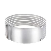 Anel de mousse de aço inoxidável ajustável de 12 polegadas para Cake Laye