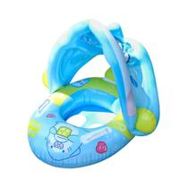 Anel de Natação Flutuante para Bebês e Crianças - Guarda-sol Inflável para Praia