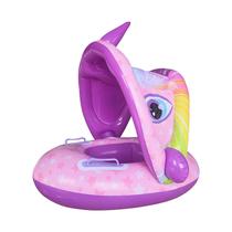 Anel de natação inflável para piscina para bebês com dossel solar Anel de natação inflável para piscina para bebês com dossel solar