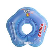 Anel de Natação para Bebês Recém-Nascido Criança Anel Pescoço Duplo Air Bag Engrossar