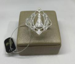 Anel de nossa senhora aparecida prata 925.