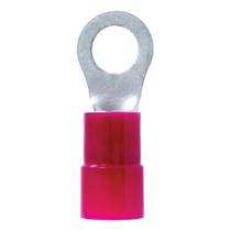 Anel de nylon Terminal Jandorf 60780, calibre 2, 1/2 polegada, vermelho
