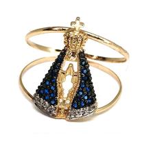 Anel de ouro 18 k Nossa Senhora . Anel de ouro 18 k Nossa Senhora .
