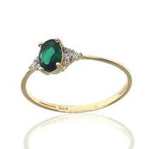 Anel de ouro 18 K Pedras Zirconia . - Elegancy Joias Anel de ouro 18 K Pedras Zirconia . - Elegancy Joias