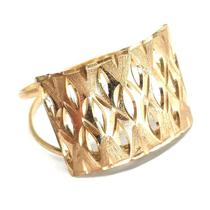 Anel de ouro 18 k Trabalhado