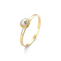 Anel de Ouro 18k/750 Infantil Pérola ANI02 Anel de Ouro 18k/750 Infantil Pérola ANI02