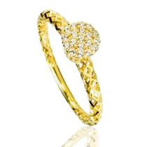 Anel de ouro 18k Chuveiro Aro Renda Anel de ouro 18k Chuveiro Aro Renda