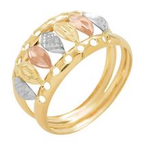 Anel de Ouro 18k Feminino Passione