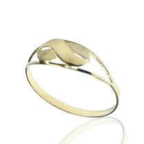 Anel de ouro 18k Infinito Estampado