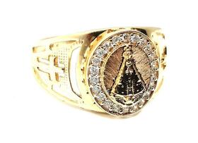 Anel de ouro 18k Nossa Senhora Aparecida Anel de ouro 18k Nossa Senhora Aparecida