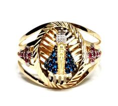 Anel de ouro 18k Nossa Senhora Aparecida