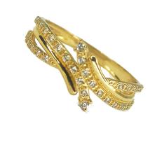 Anel de ouro 18k Pedras Anel de ouro 18k Pedras