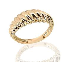 Anel de ouro 18k Trabalhado Concha