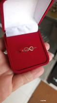 Anel de ouro18k, o infinito liso. Anel de ouro18k, o infinito liso.