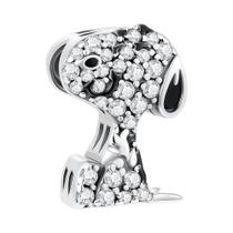 Anel De Patinha De Cão Rosa Em Prata 925 Com Pingente De Leopardo, Gato E Sapo Para Pulseira