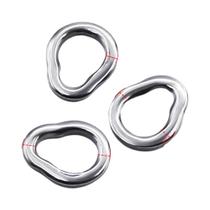 Anel De Pesca Em Aço Inoxidável Em Forma De Pêra Para Conexão De Linha Com Gancho Assistente, Isca