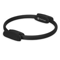 Anel de Pilates Gaiam Fitness Circle de 15 polegadas preto leve Anel de Pilates Gaiam Fitness Circle de 15 polegadas preto leve