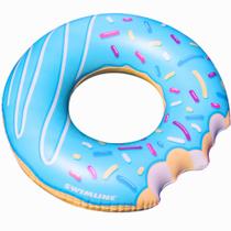 Anel de piscina inflável Swimline Donut Blue 107 cm para crianças/adultos Anel de piscina inflável Swimline Donut Blue 107 cm para crianças/adultos