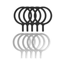 Anel De Placa Metálica Magnética Fina Para Carregador Sem Fio Magsafe, Adesivo Magnético Universal