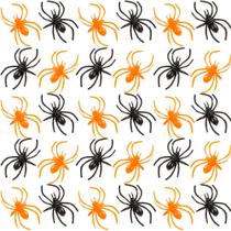 Anel de plástico Spider Amscan Creepy Crawly Halloween, pacote com 30
