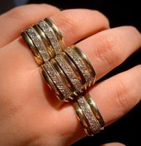 Anel de Prata 5 Elos