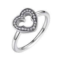 Anel de Prata Mickey Life