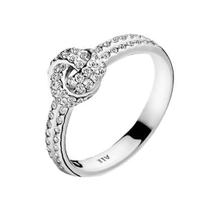 Anel de Prata Nó do Amor Life