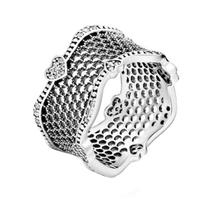 Anel de Prata Renda Majestosa Life