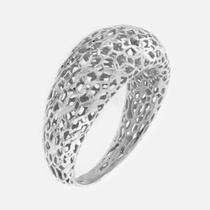 Anel de Prata Rodinada Moon Filigrana 9.50mm