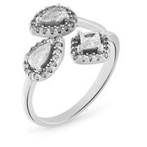 Anel de Prata Trio Gota Anel de Prata Trio Gota