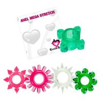 Anel de Pressão Mega Stretch em Silicone