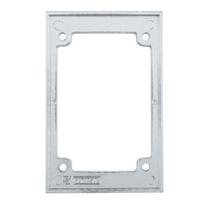 Anel de regulagem para caixa de piso 4x2 cromado