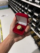 Anel de Salmo 23 com lateral gravada