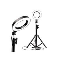 Anel de Selfie com Luz LED 26cm - Iluminação para Fotos e Vídeos