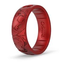 Anel de silicone Enso Rings gravado Lilo & Stitch Disney Ohana 9