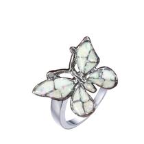 Anel de strass elegante acessórios de jóias de liga simples presente de personalidade feminina