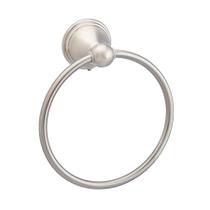 Anel de toalha Amazon Basics redondo AB-BR807-SN de níquel acetinado