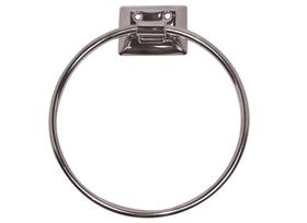 Anel de toalha Decko 4025601 Cromo Prateado Metal 17 cm