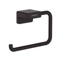 Anel de toalha hansgrohe AddStoris Matte Black 18cm