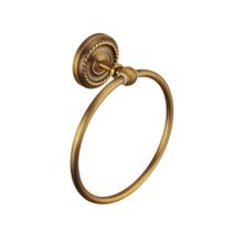 Anel de toalha Kelelife Antique Brass para banheiro montado na parede