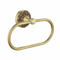 Anel de toalha Lucyound Antique Gold Brass Petal-Relief Series Anel de toalha Lucyound Antique Gold Brass Petal-Relief Series