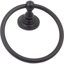 Anel de toalha Stone Harbor Hardware Charlotte Matte Black 17cm Anel de toalha Stone Harbor Hardware Charlotte Matte Black 17cm