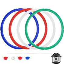 Anel de Vedação 8 Qt Fuator Kit com 4 Unidades de Silicone para Instant Pot Anel de Vedação 8 Qt Fuator Kit com 4 Unidades de Silicone para Instant Pot