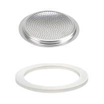 Anel De Vedação De Silicone Flexível Para Cafeteira Italiana Moka Espresso, Lavador De Silicone Para