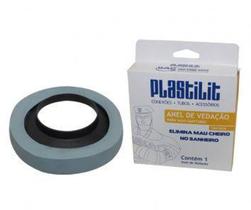 Anel de vedacao p/ vaso sanitario c/ guia - Plastilit
