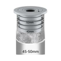 Anel de Vedação para Dreno de Máquina de Lavar e Pia - Antiodor - Cinza