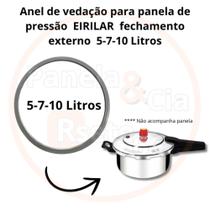 Anel de vedação para panela de pressão EIRILAR 5 - 7 -10 Litros - não acompanha panela