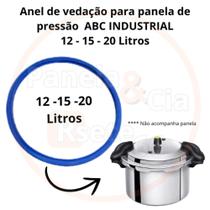 Anel de vedação para panela de pressão marca ABC INDUSTRIAL 12-15-20 Litros - não acompanha panela