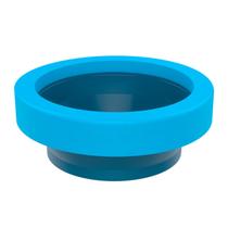 Anel de vedação vaso sanitário com guia evita mau cheiro Blukit